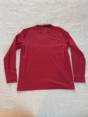Men's lululemon License to Train Relaxed-Fit Long-Sleeve Shirt size LARGE